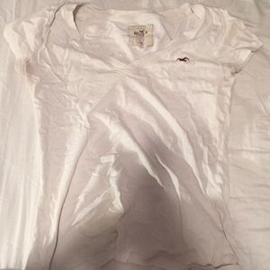 Hollister White Tee